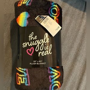 Pride Love 50x60 Plush Throw NWT